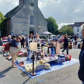 Brocante à Vieux-Genappe