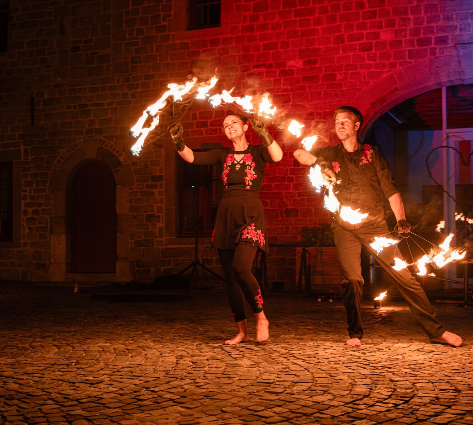 Spectacle « Un feu de passage » - Grand feu de Tongrinne