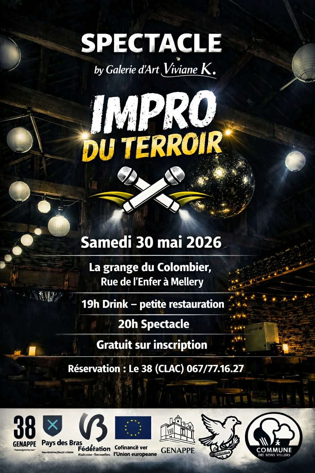 Spectacle d'impro du terroir
