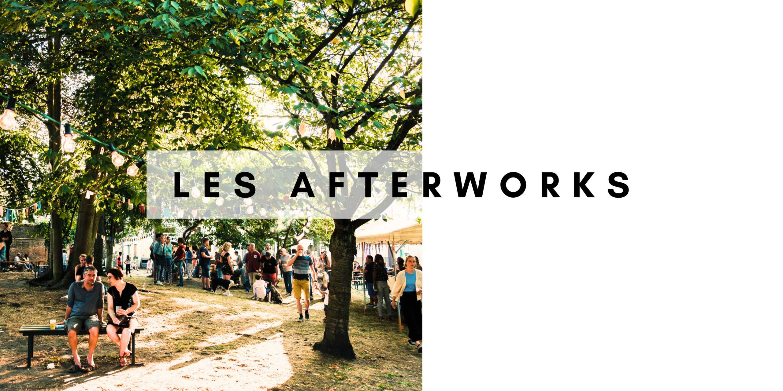 Les afterworks dans le jardin du 38