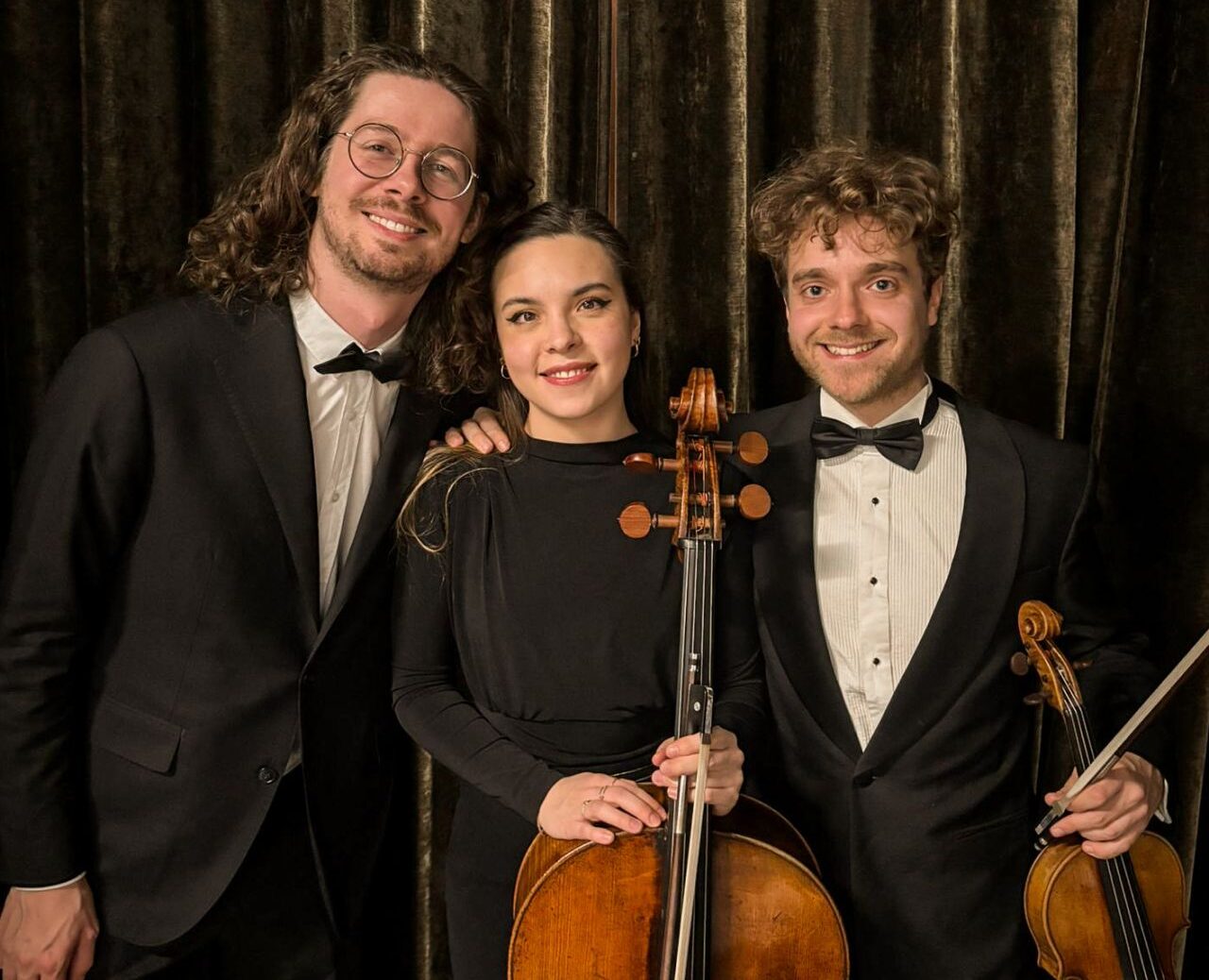 Concert d'un jeune trio du Concours Reine Élisabeth à Glabais